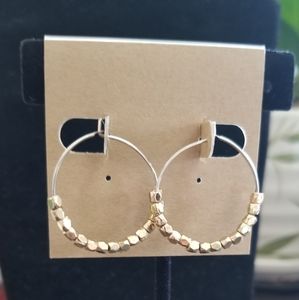 AQUA Earrings from BLOOMINGDALE'S Golden Hoops
